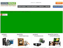 Tablet Screenshot of digitalpickle.com